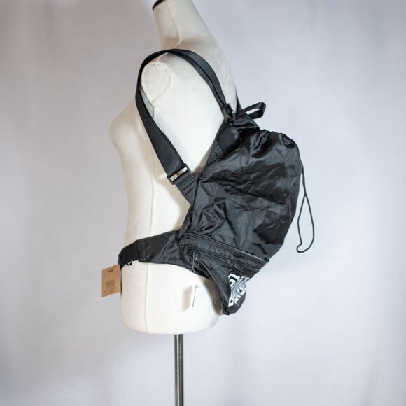 Victoria Secret PINK Convertible Backpack Fanny Pack Black NWT - Picture 8 of 12